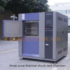 Two Zone / Three Zone Environmental Simulation Thermal Shock Test Chamber For Car Accessary Testing